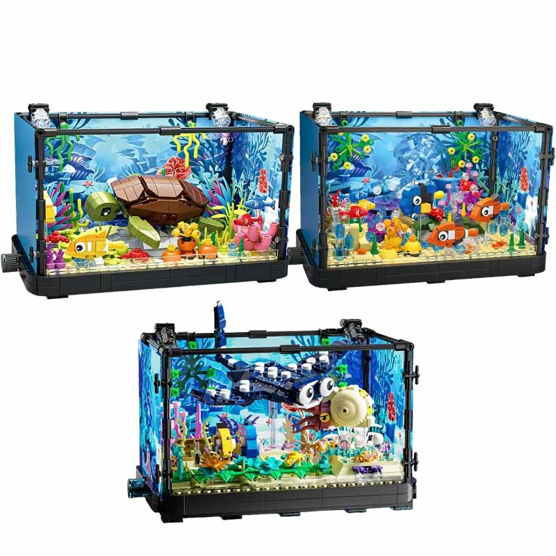 Marine Aquarium Tanks - Ensemble de blocs de construction pour