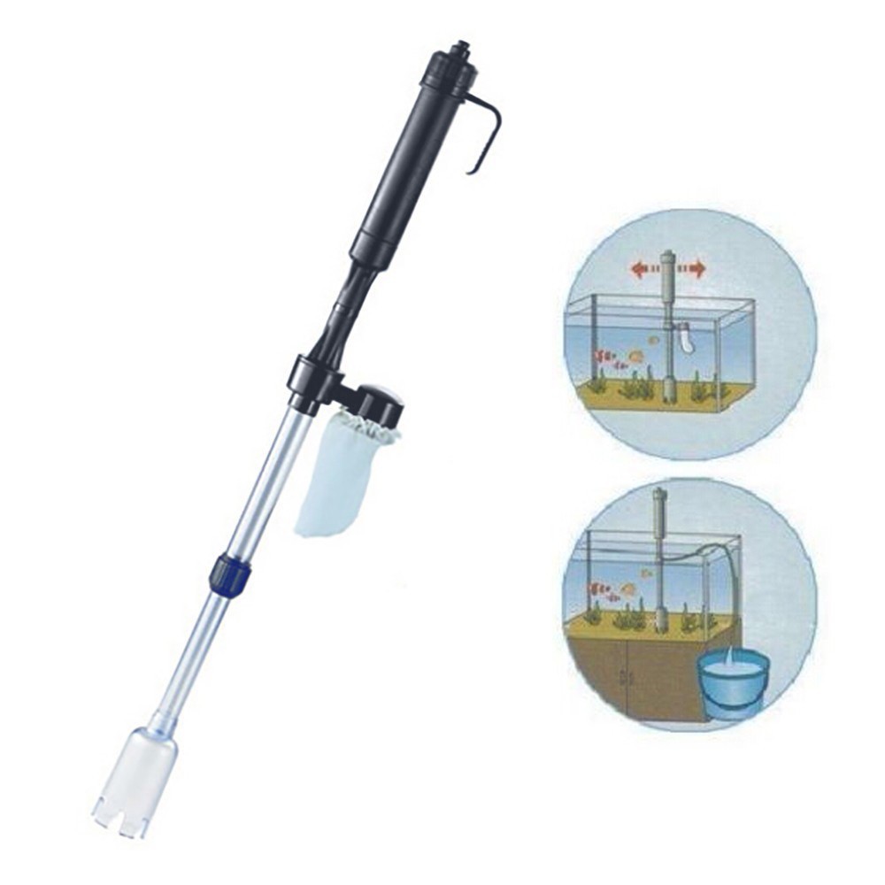 Marine Aquarium Vacuum - Filtre à eau de gravier sous