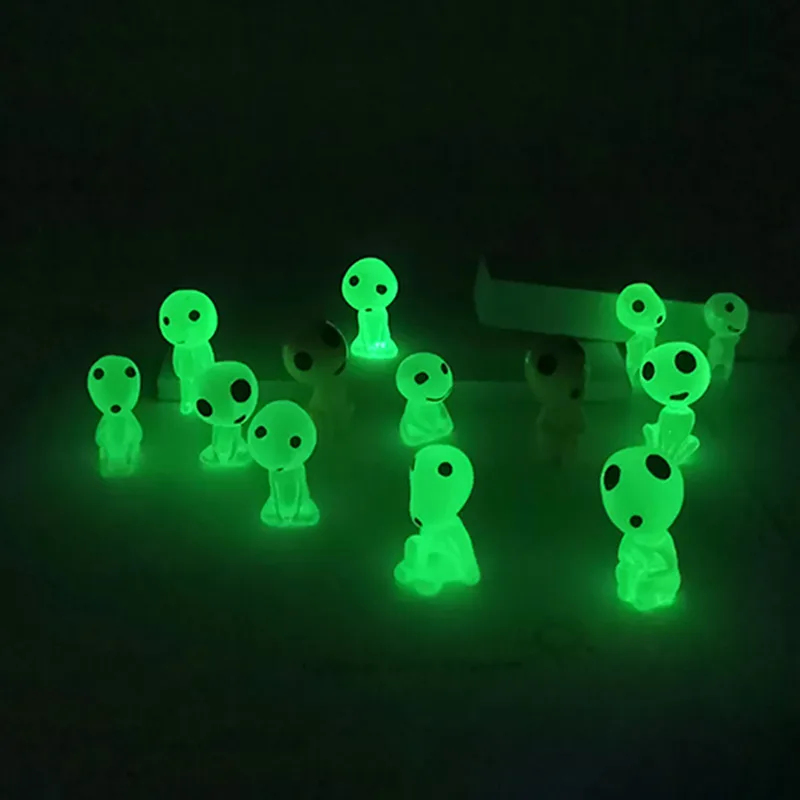 Marine Aquarium Tanks - Figurines d'elfes lumineuses miniatures, décorations pour