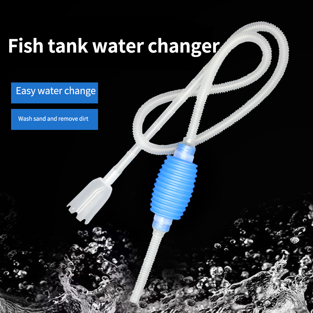 Marine Aquarium Vacuum - Siphon d'aquarium pour poisson précieux, aspirateur
