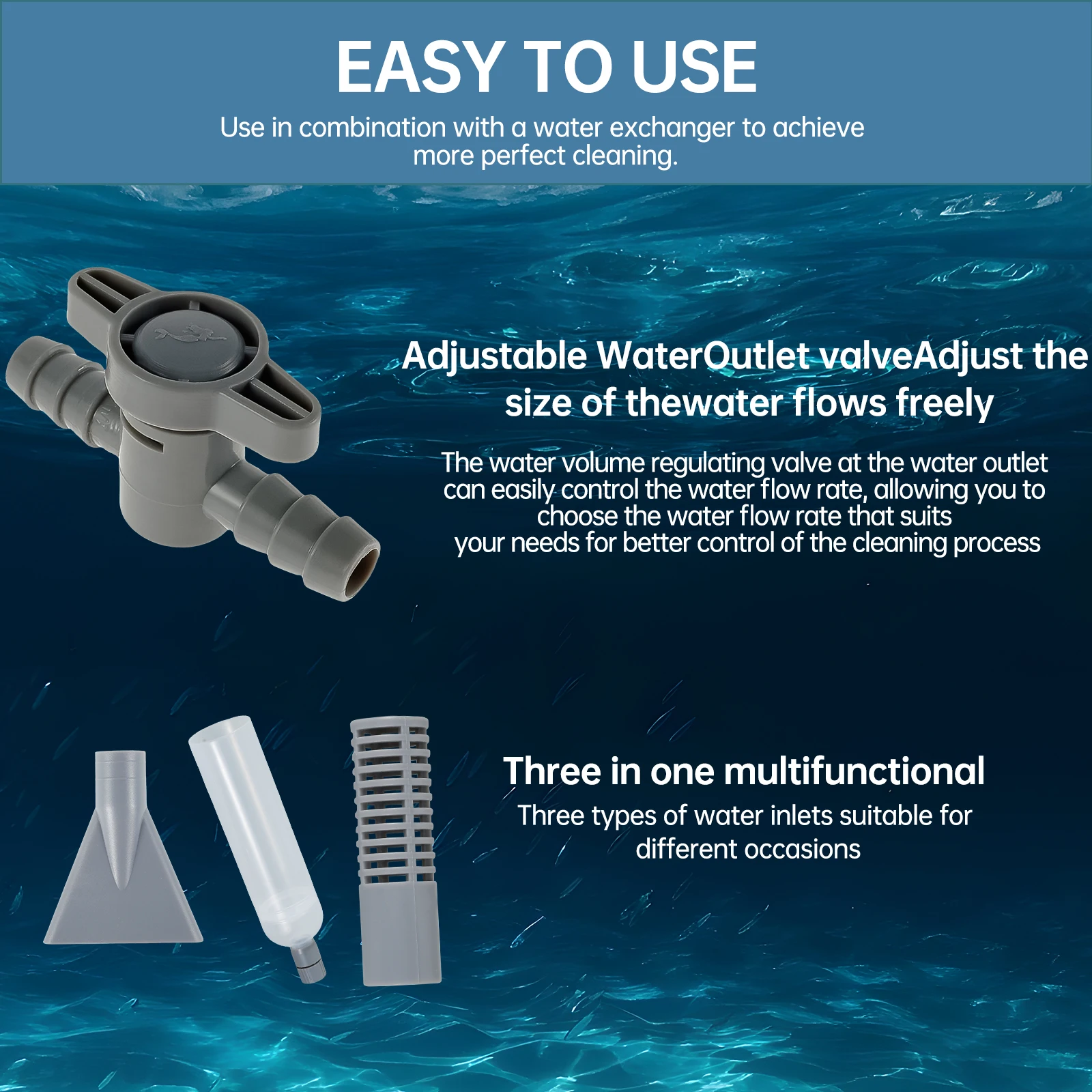 Aspirateur de bain à remous 10 - Marine Aquarium Vacuum avis et prix