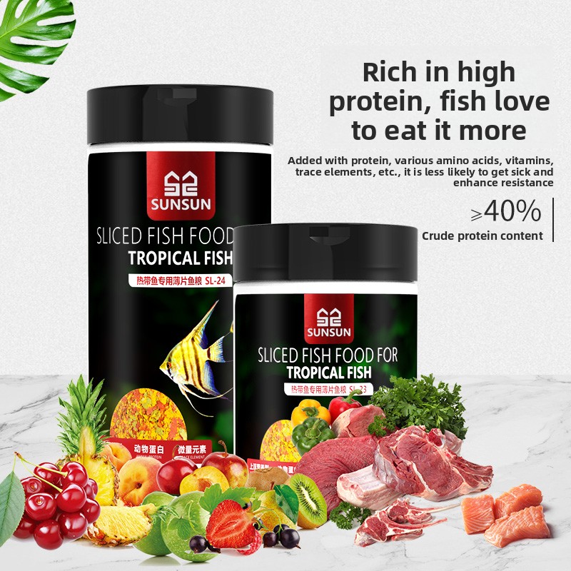 SUNSUN Premium Nourriture en f - Tetra Food Tropical Flakes avis et prix