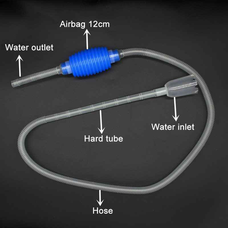 Siphon d'aquarium, Siphon d'as - Marine Aquarium Vacuum avis et prix